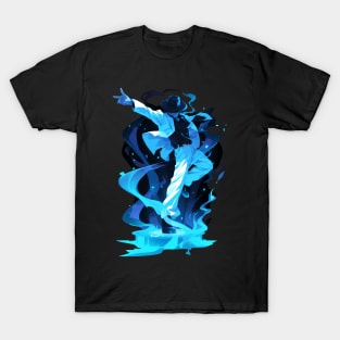 Dance Legend with Swirling Energy - Pop Music T-Shirt